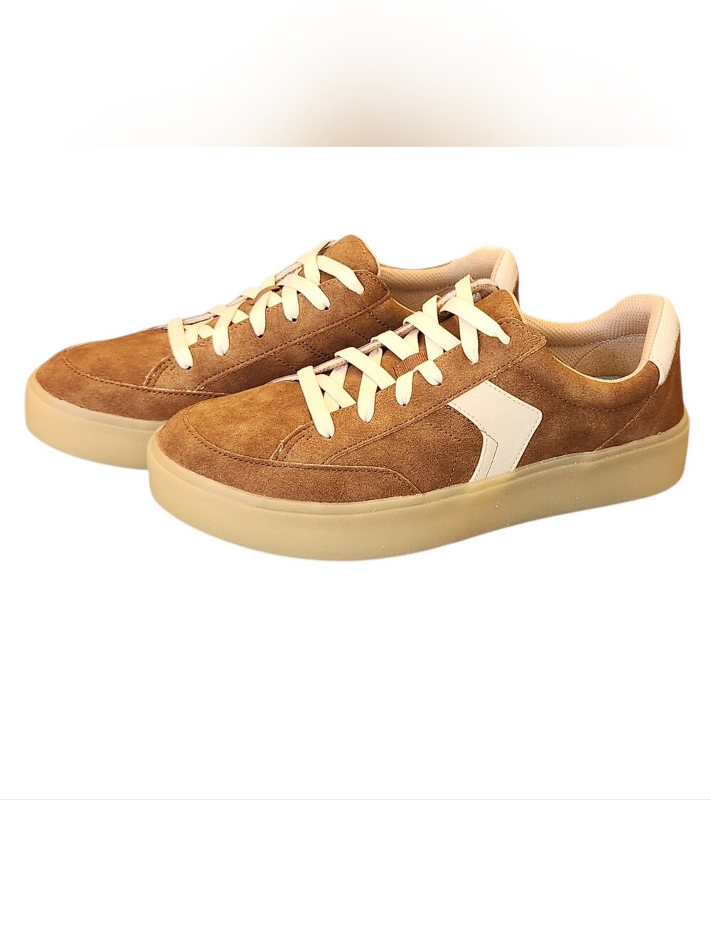 Dr. Scholl's Women's Retro Vintage Madison Lace Sneaker Dark Honey Brown 11 M